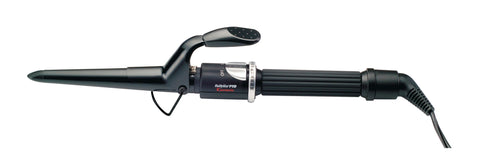 Babybliss Pro professional ceramic curling iron with pointy barrel 1/2" to 1"