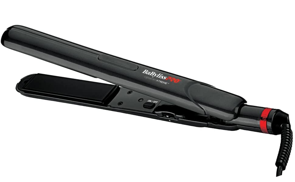 Babyliss Pro Ceramix Xtreme fer plat noir en céramique de 25 mm