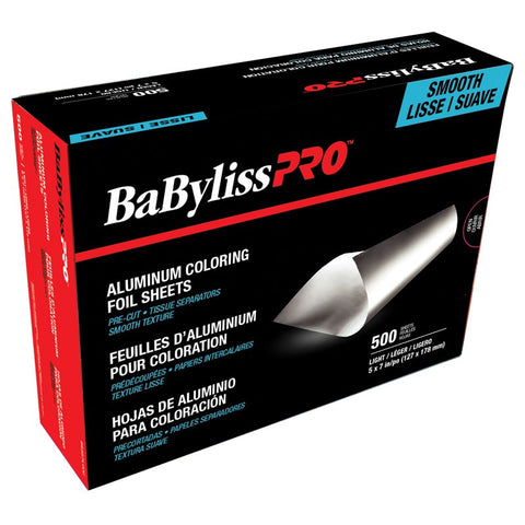 Babyliss Pro smooth aluminum coloring foil sheets