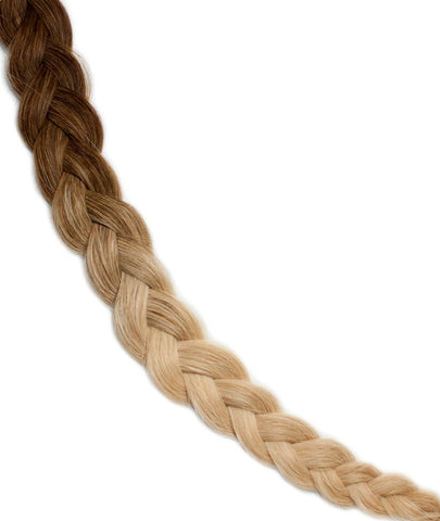 Kathleen keratin hair extensions 20-22 inches color : OM 5/DB3