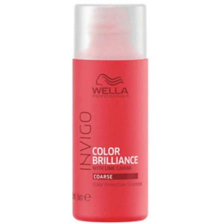 Wella Invigo Brilliance mini shampooing protecteur de couleur pour cheveux épais
