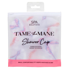 CALA Tame the Mane shower cap marble design