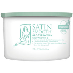 Satin Smooth cream wax with aloe and vitamin E
