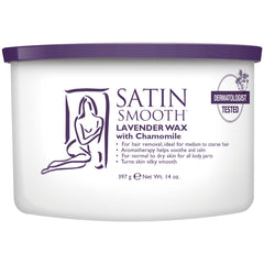 Satin Smooth cream wax with lavender and chamomile
