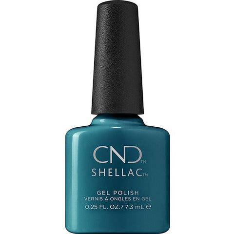 Shellac Teal Time color coat