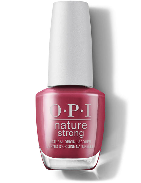OPI Nature Strong nail polish Give A Garnet