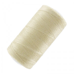 Beige sewing thread for extension
