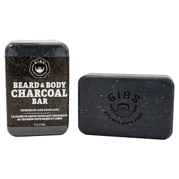 Gibs Beard and Body charcoal bar