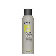 KMS Hair Play spray transformation