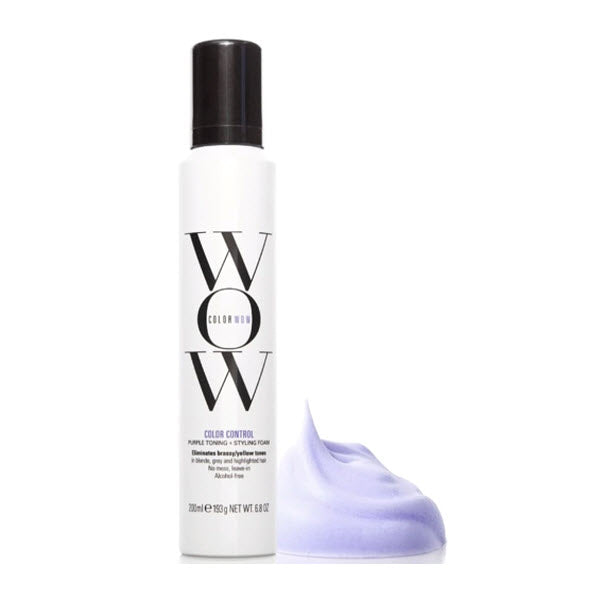 Color Wow styling foam for blonde hair
