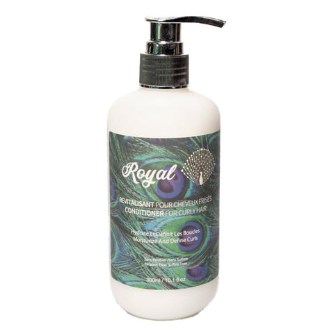 Royal conditioner for culy hair