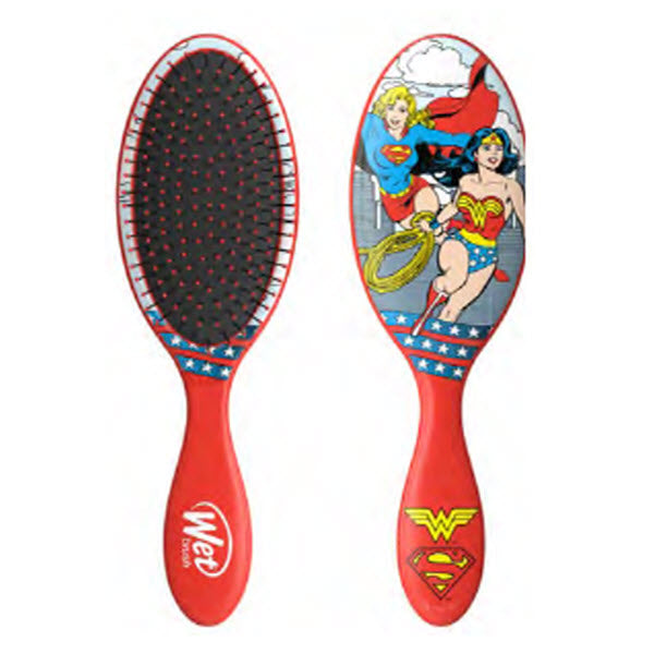 Wet Brush Pro detangler collection Justice League Supergirl and Wonderwoman