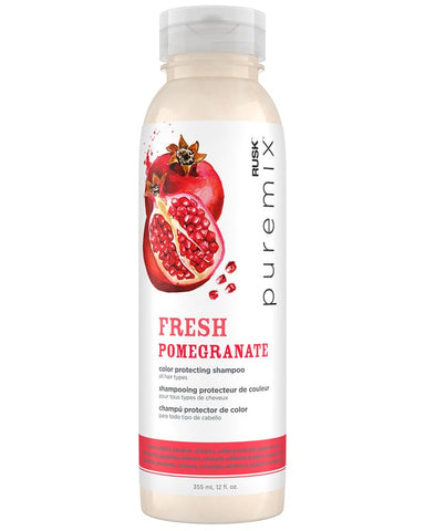 Rusk Puremix Fresh Pomegranate shampooing protecteur de couleur