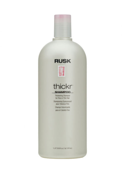 Rusk Thickr thickening shampoo for fine or thin hair